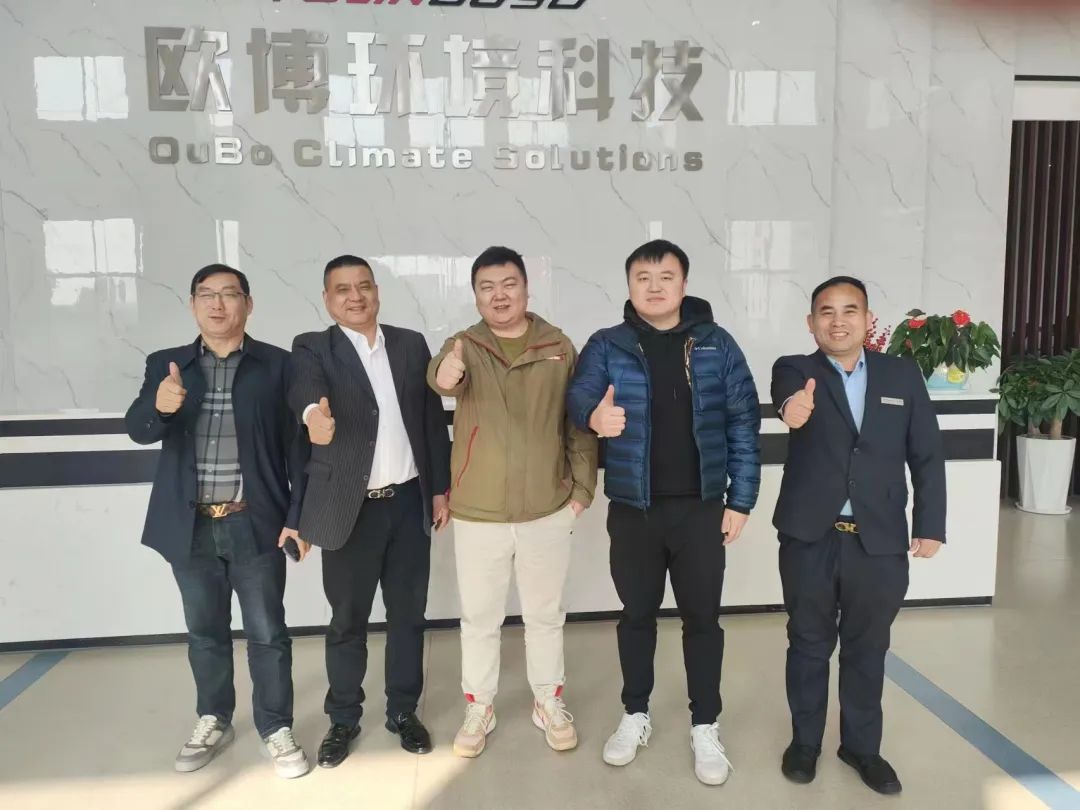 恩捷股份馬總、楊部、富通凈化黃總一行蒞臨歐博參觀！